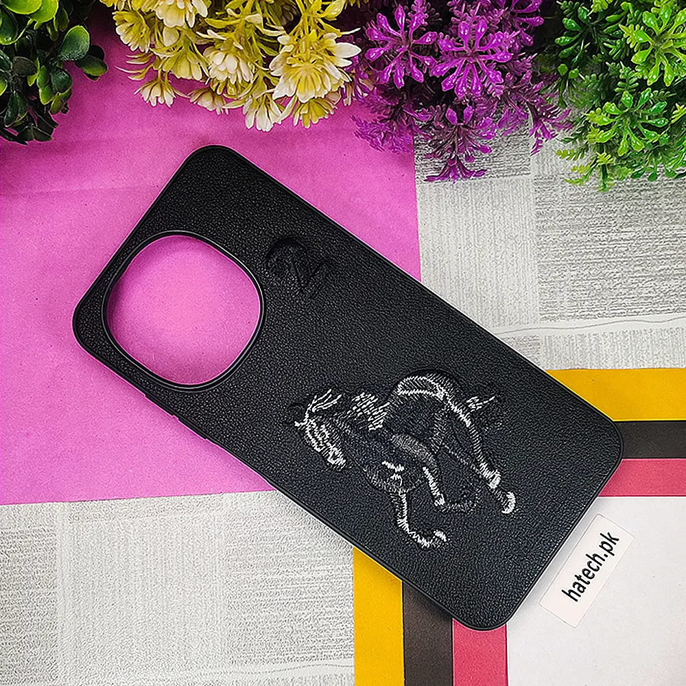 [PO43BOA3X-13-2] Oppo A3X Santa Barbara Polo Raquet Back Case (Black)