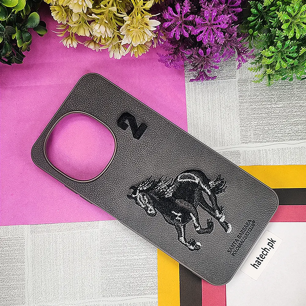 [PO43BOA3X-13-9] Oppo A3X Santa Barbara Polo Raquet Back Case (Gray)