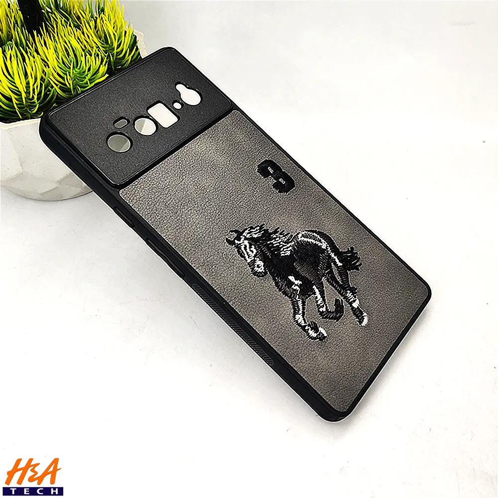 [PO43BGPXL6PR-13-9] Google Pixel 6 Pro Santa Barbara Polo Raquet Back Case (Gray)