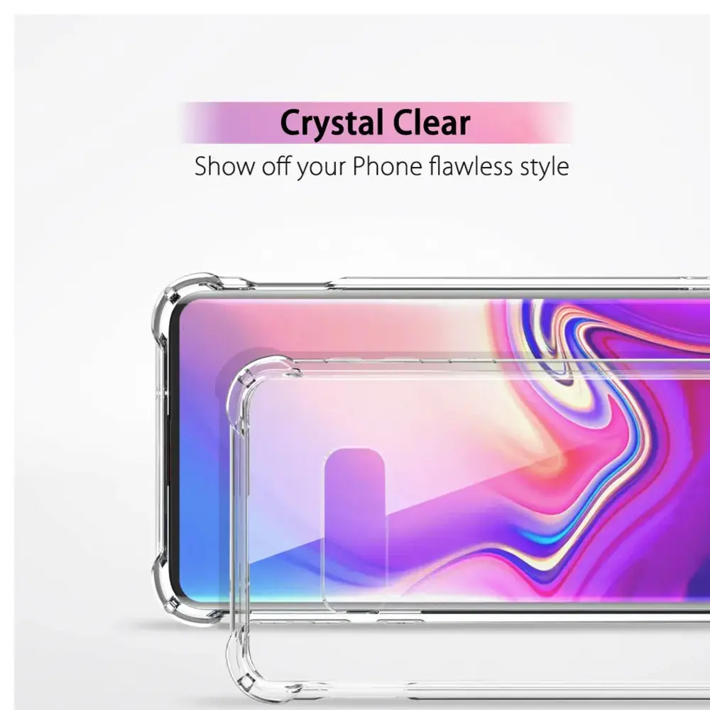 [PO7BSS10E] Samsung Galaxy S10E 1.5 MM TPU|Transparent Back Case