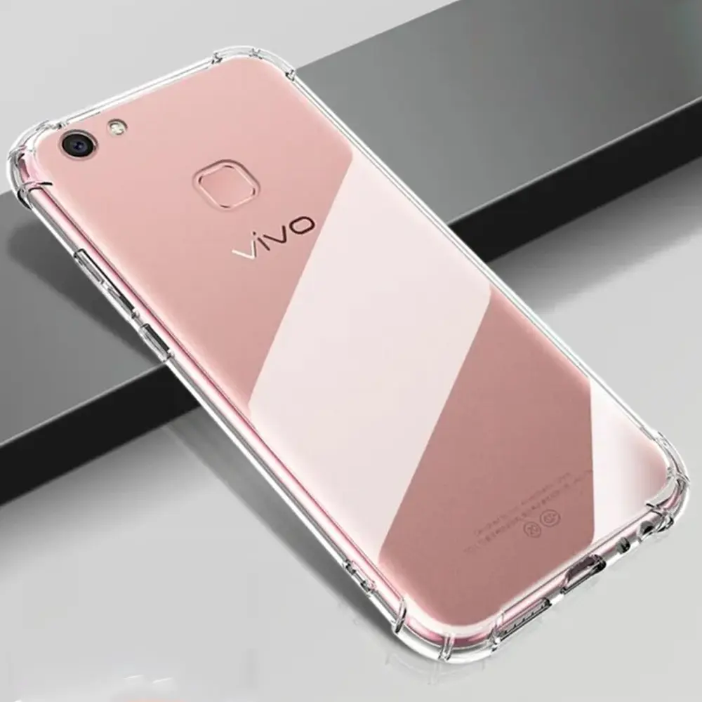 Vivo V7|Y75 1.5 MM TPU|Transparent Back Case