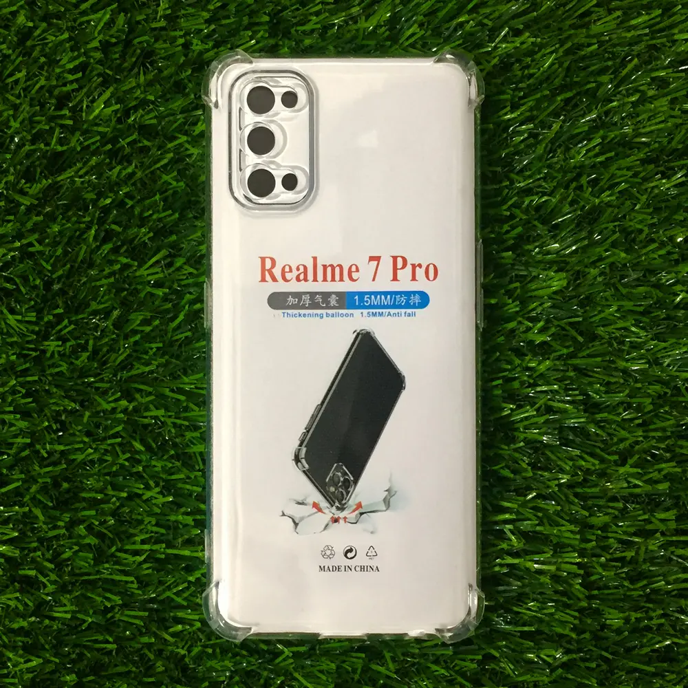 Oppo Realme 7 Pro 1.5 MM TPU|Transparent Back Case
