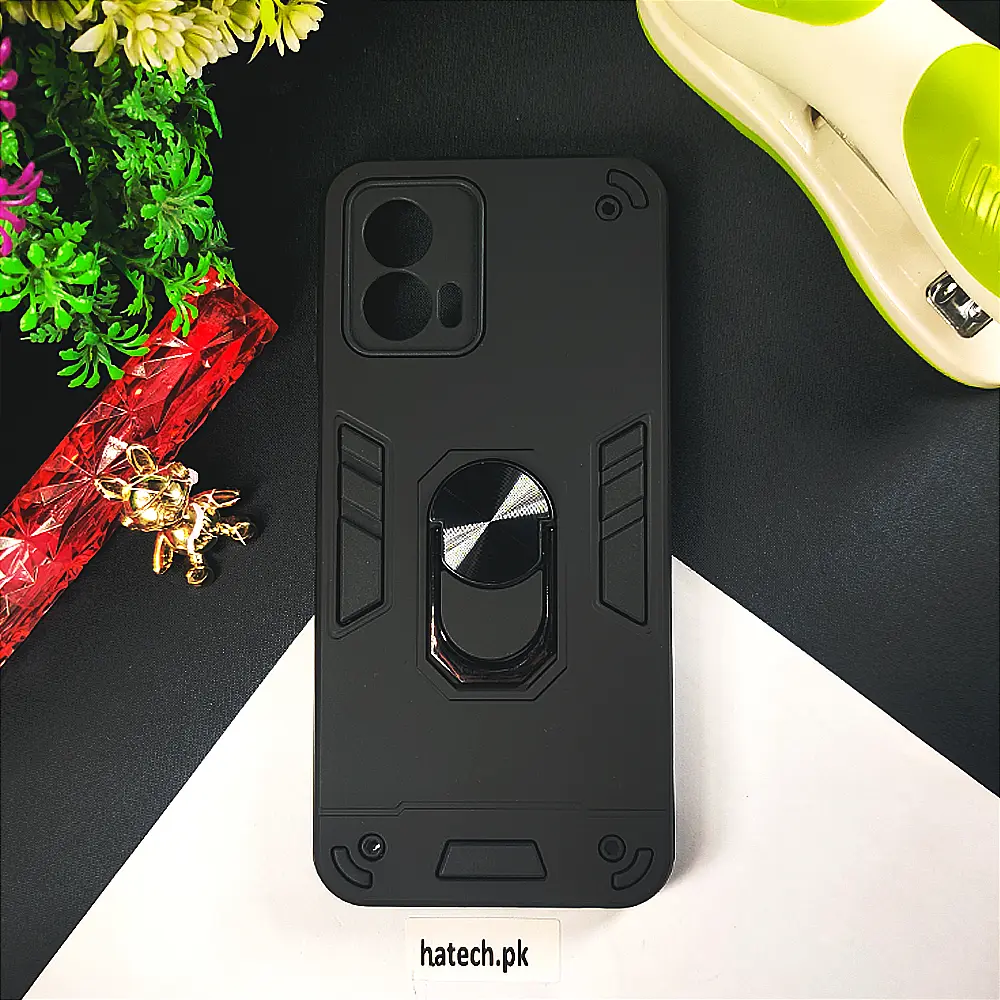 Motorola Moto G 5G 2023 Armour Back Case (Black)