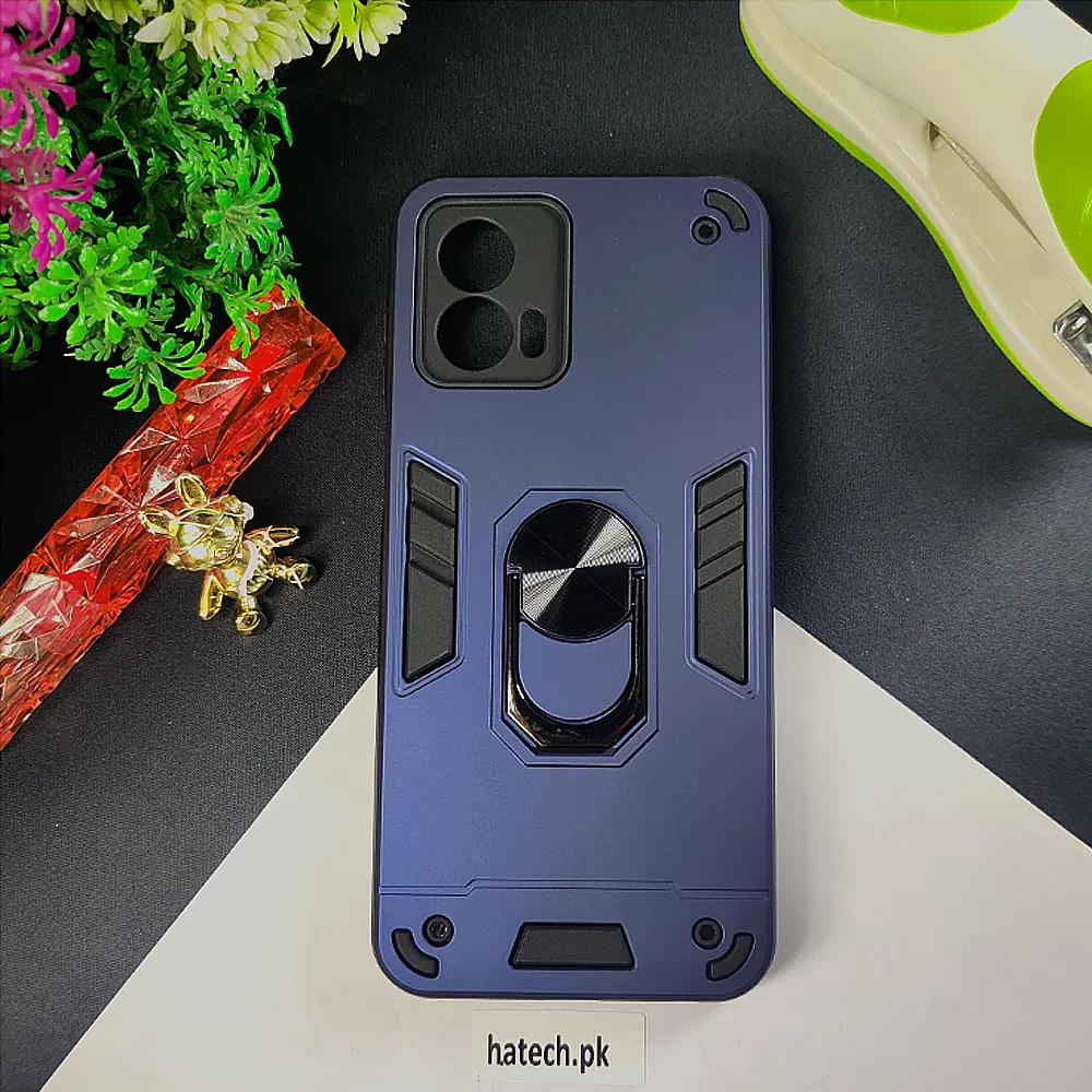 Motorola Moto G 5G 2023 Armour Back Case (Navy Blue)