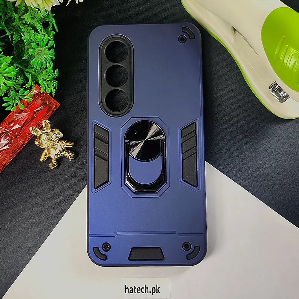 [PO39BITS25-1-17] iTel S25 4G Armour Back Case (Navy Blue)