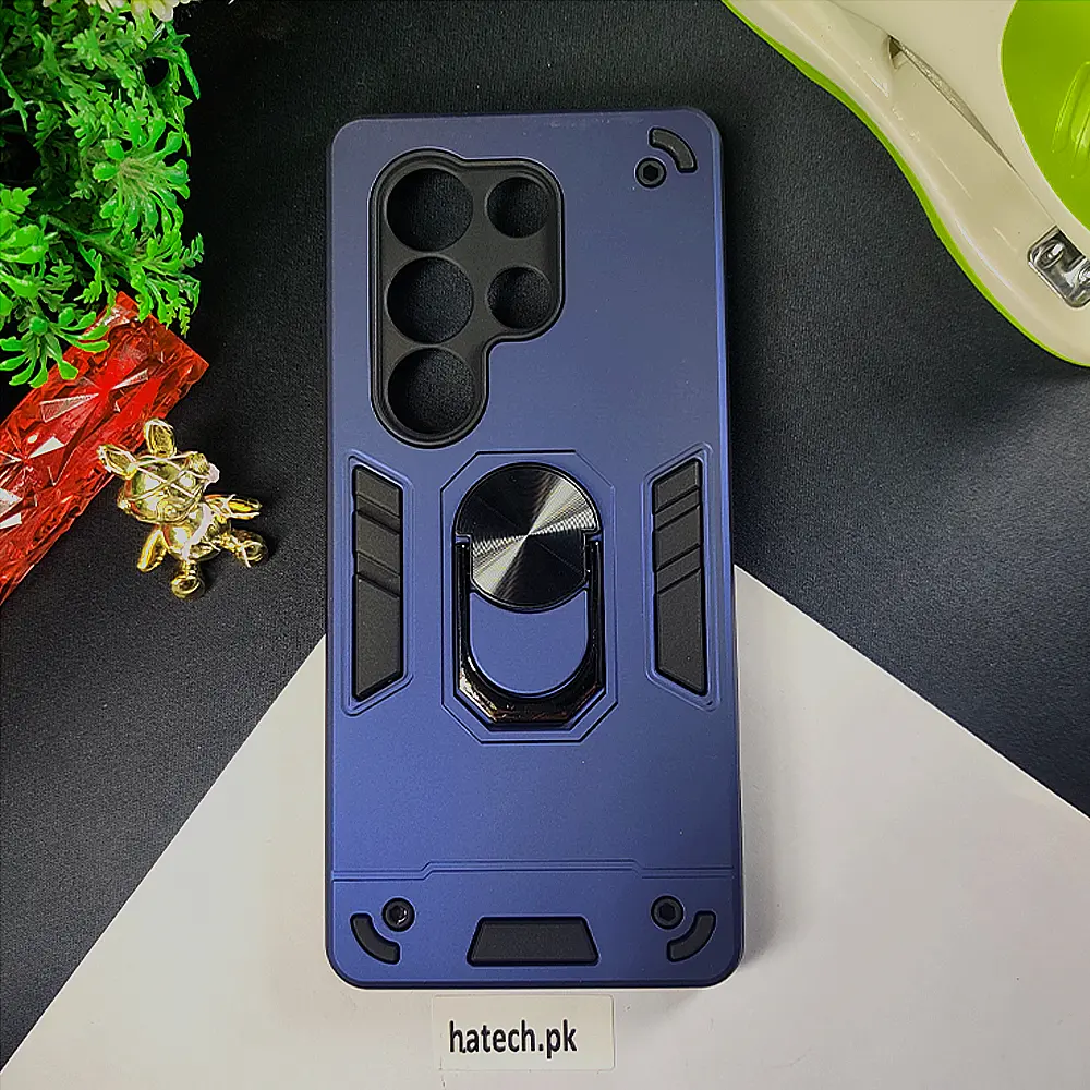 iTel S25 Ultra Armour Back Case (Navy Blue)