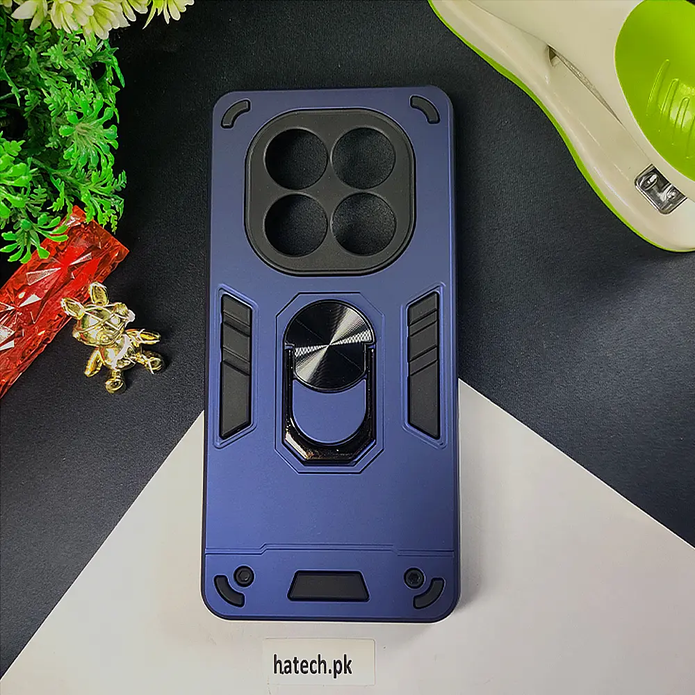Xiaomi Redmi Note 14 Pro 4G Armour Back Case (Navy Blue)