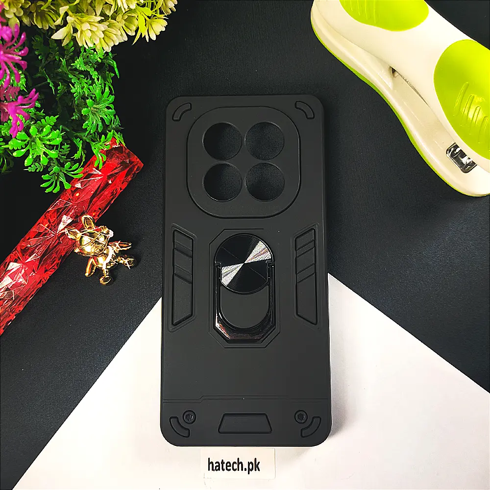 Xiaomi Redmi Note 14 Pro Plus 4G Armour Back Case (Black)