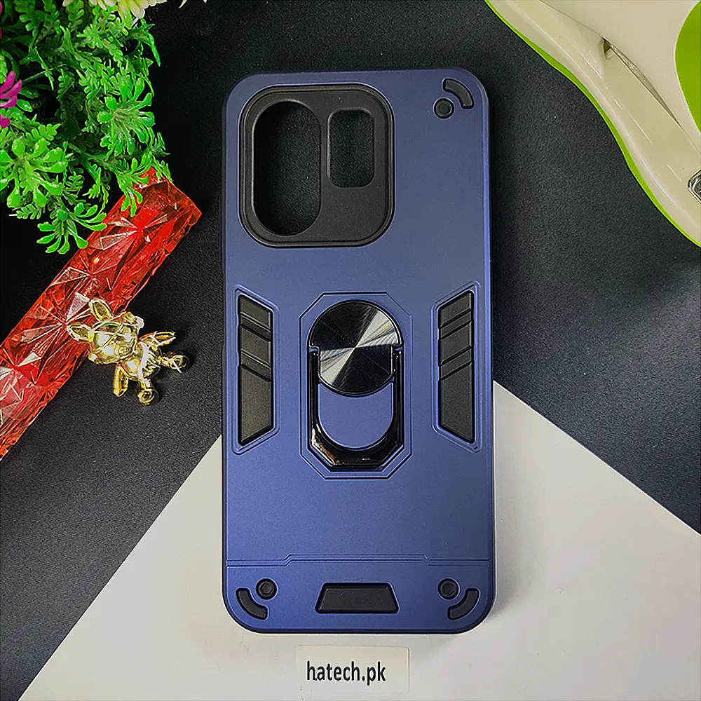 Infinix Hot 50i|Smart 9|Smart 9 HD Armour Back Case (Navy Blue)
