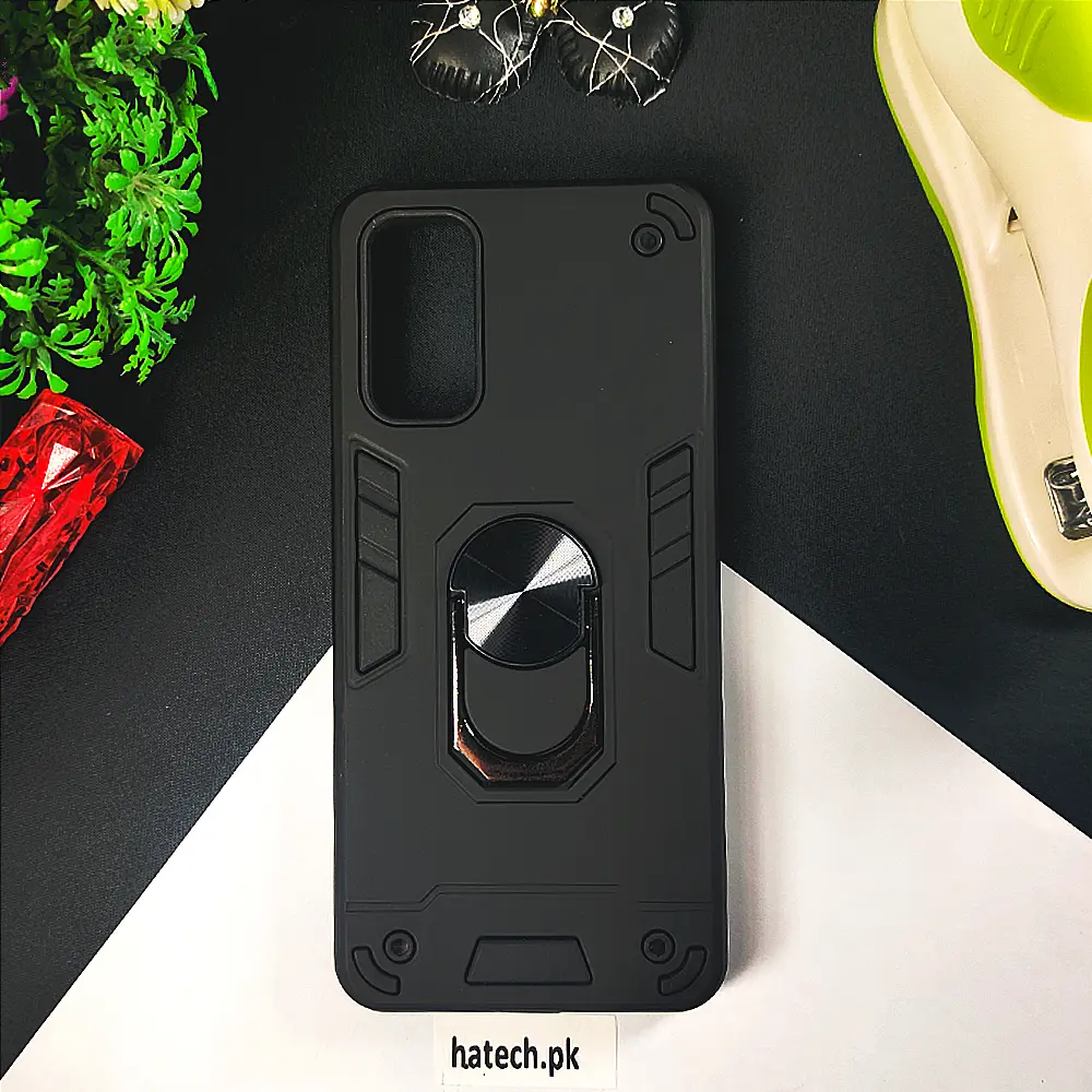 [PO39BSS20-1-2] Samsung Galaxy S20 Armour Back Case (Black)