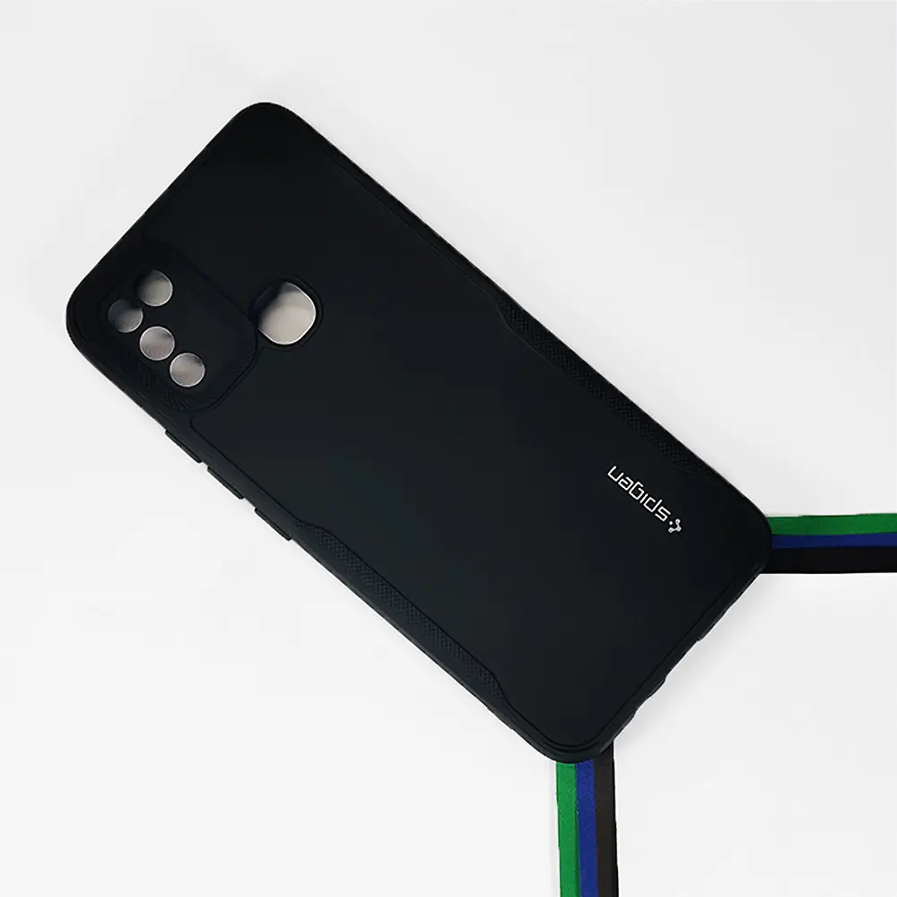 Infinix Hot 10 Play|Hot 11 Play Soft Silicone Back Case (Black)
