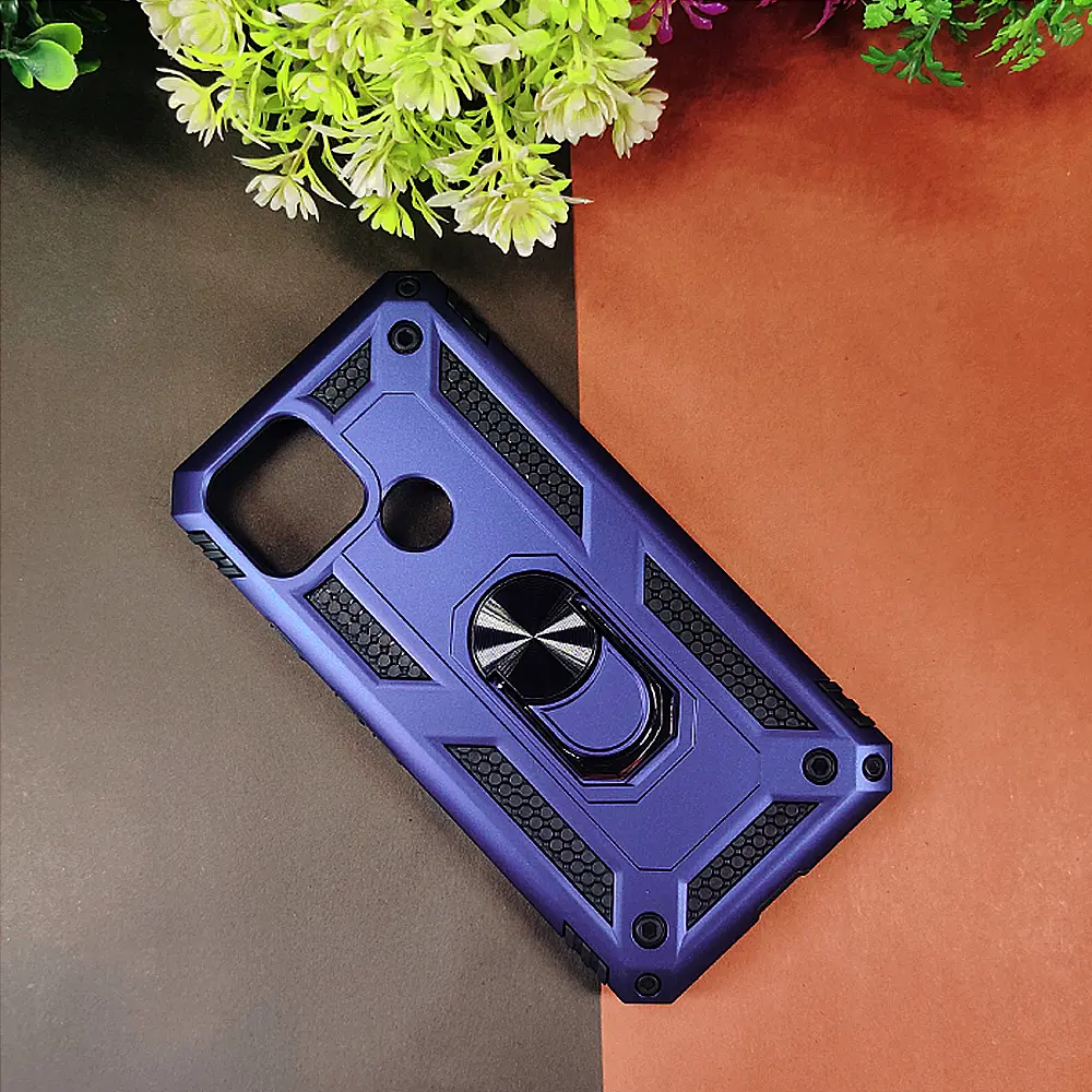 Google Pixel 5 Armour Back Case (Navy Blue)