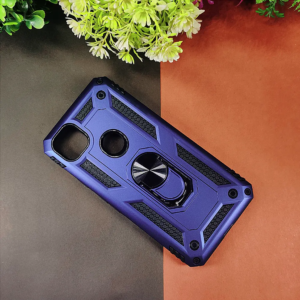 Google Pixel 4A 4G Armour Back Case (Navy Blue)