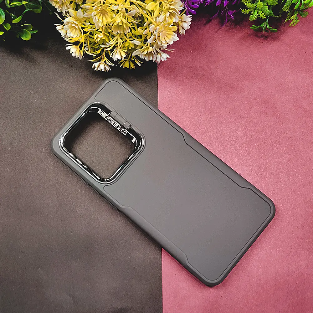 Samsung Galaxy A36 5G Pro Camera Stand Silicone Case (Natural Titanium)