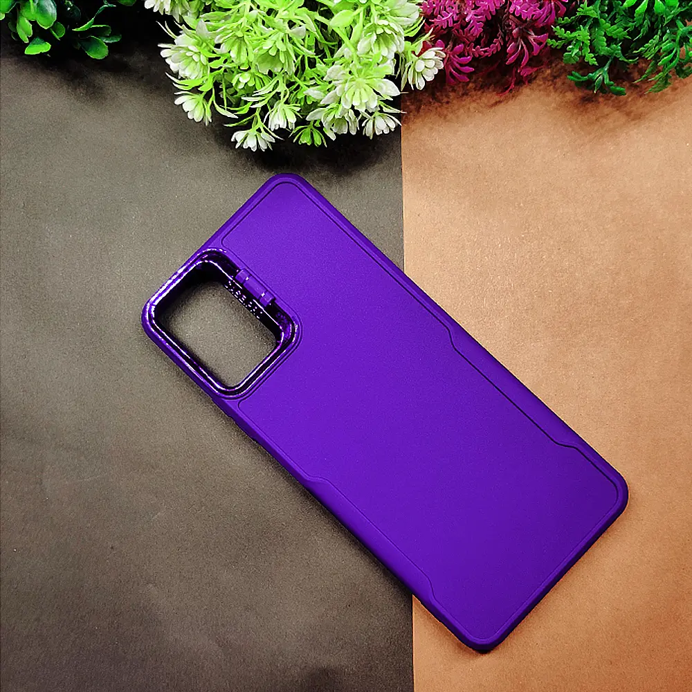 Samsung Galaxy Note 10 Plus Case Pro Camera Stand Soft Silicone Back Case (Navy Blue)