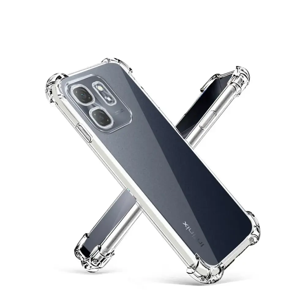 Infinix Hot 50i|Smart 9|Smart 9 HD 1.5 MM TPU|Transparent Back Case