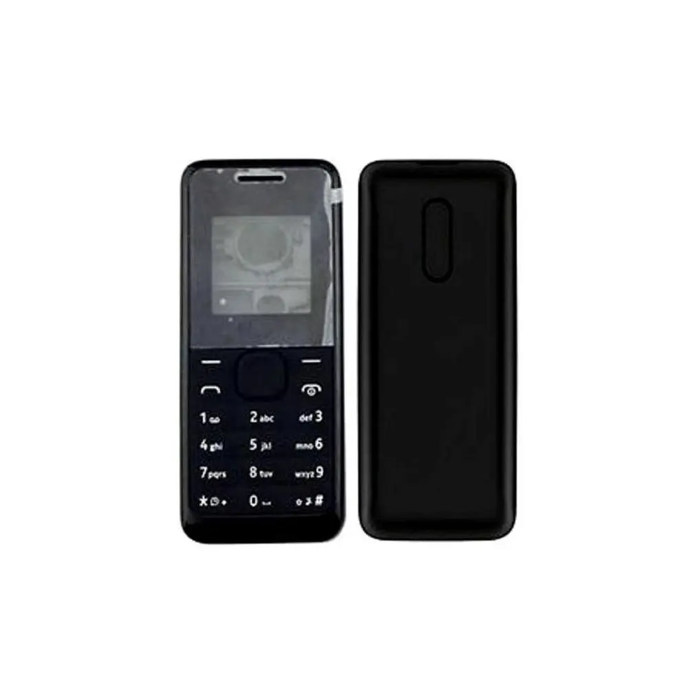 Nokia 107 Complete Body - Black