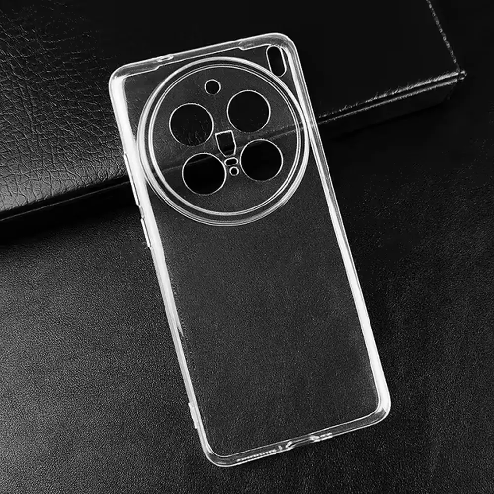 Vivo X200 Pro 5G Dust Plug Transparent Back Case