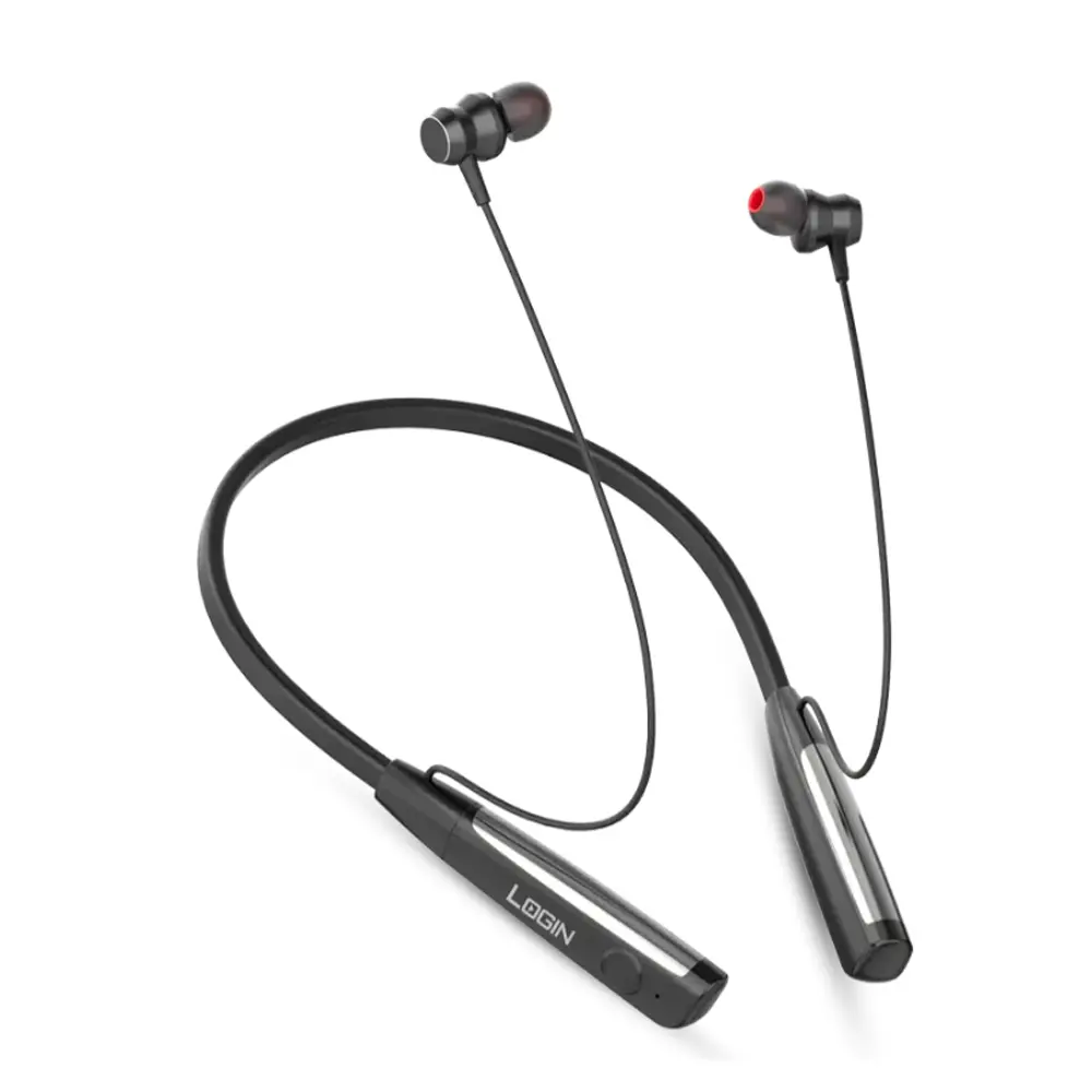 Login L-260 Wireless Bluetooth Neckband With 40 Hours Playtime