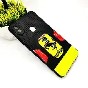 Tecno Pop 3 Lining 3D Printed Soft Silicone Back Case - Black