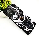 Xiaomi Redmi Note 10 & Note 10S Case - Lining 3D Printed Soft Silicone, Black