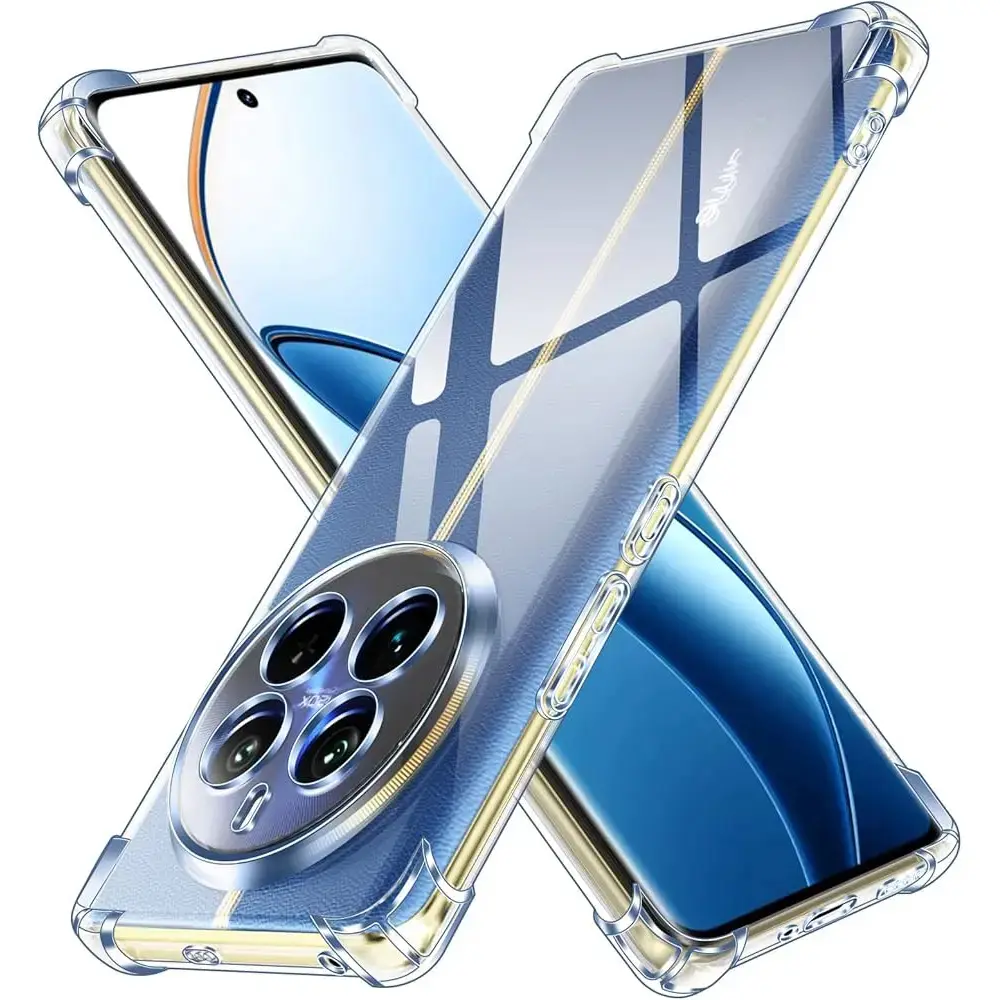 Oppo Realme 12 Pro|Realme 12 Pro Plus 5G 1.5 MM TPU|Transparent Back Case