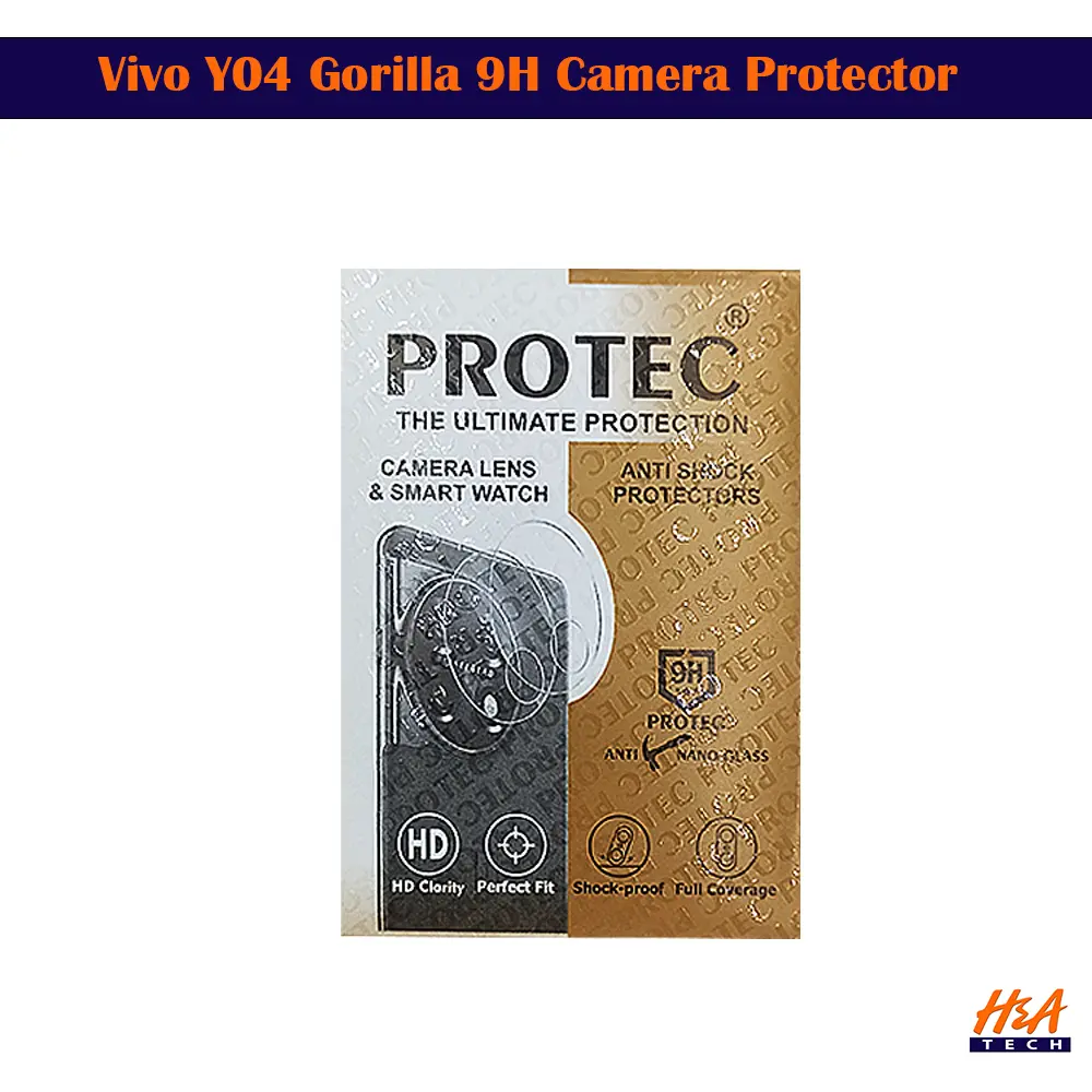 [PL14VIY04-1] Vivo Y04 Gorilla 9H Camera Protector