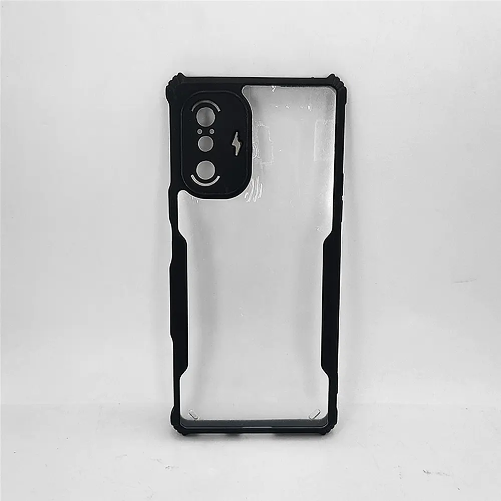 Xiaomi Redmi K40 Gaming|Poco F3 GT Fusion iPaky Transparent Back Case (Black)