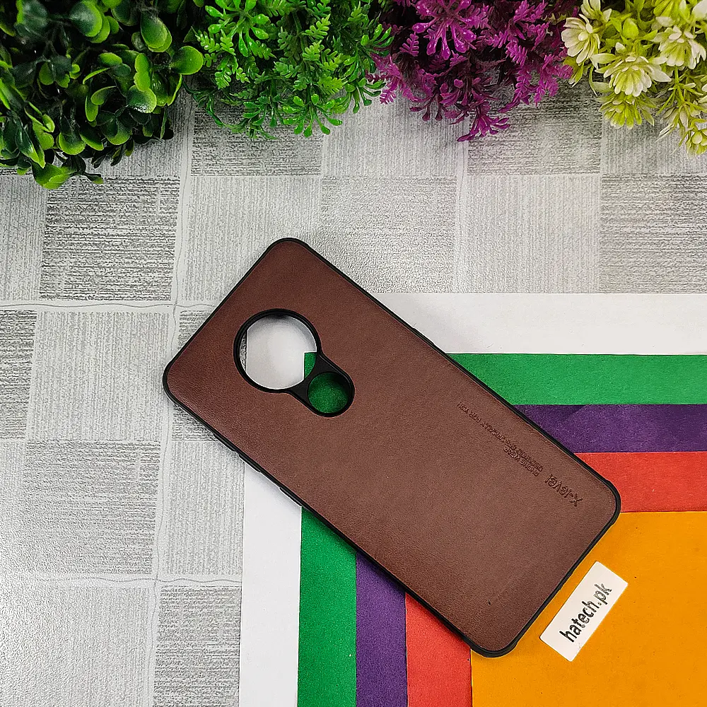 Nokia 6.2|Nokia 7.2 X-Level Luxuary Leather Back Case (Brown)