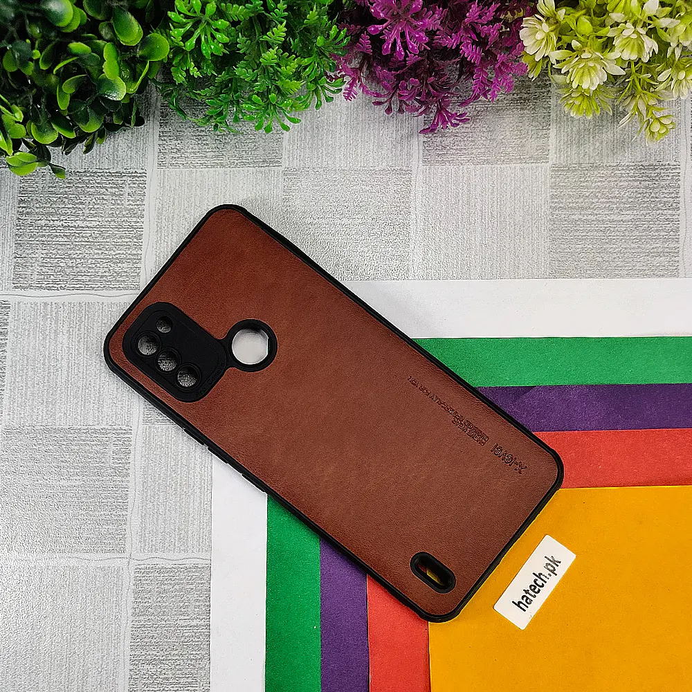 Nokia C31 X-Level Luxuary Leather Back Case (Brown)
