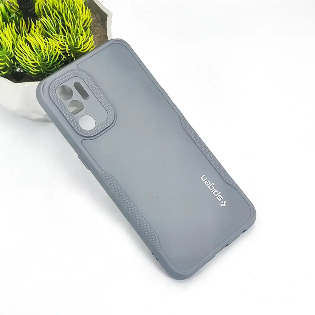 Oppo Reno 6 4G HD Soft Silicone Back Case (Gray)