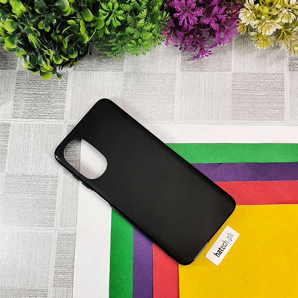 [PO14BMMG52-1-2] Motorola Moto G52|Moto G82 5G Matte Back Case (Black)