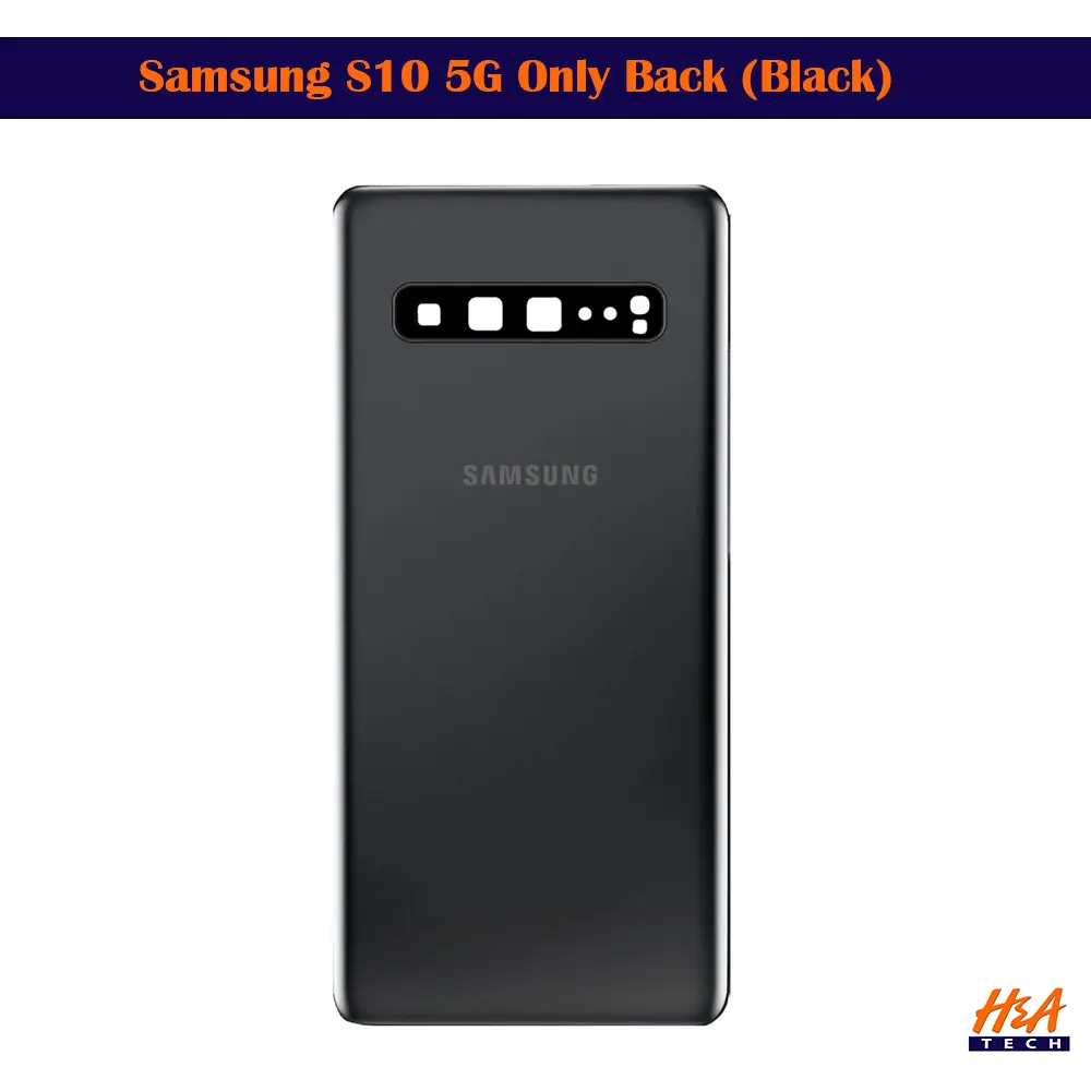 Samsung S10 5G Only Back (Black)