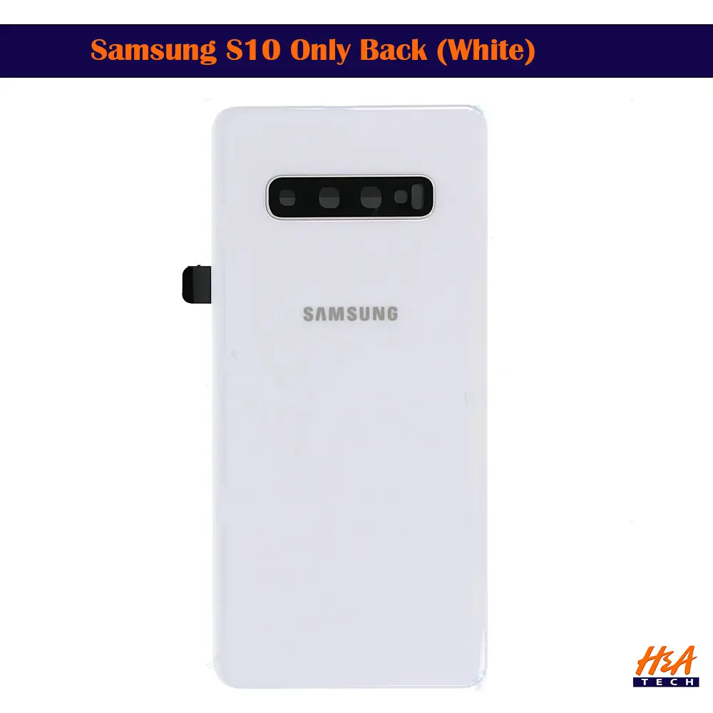 [HS9SS10-3-1] Samsung S10 Only Back (White) 