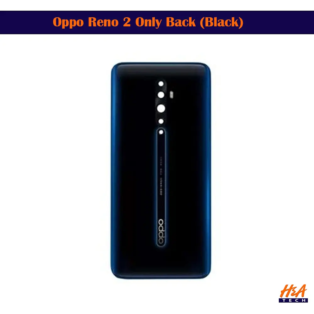 [HS9ORNO2-3-2] Oppo Reno 2  Only Back (Black)