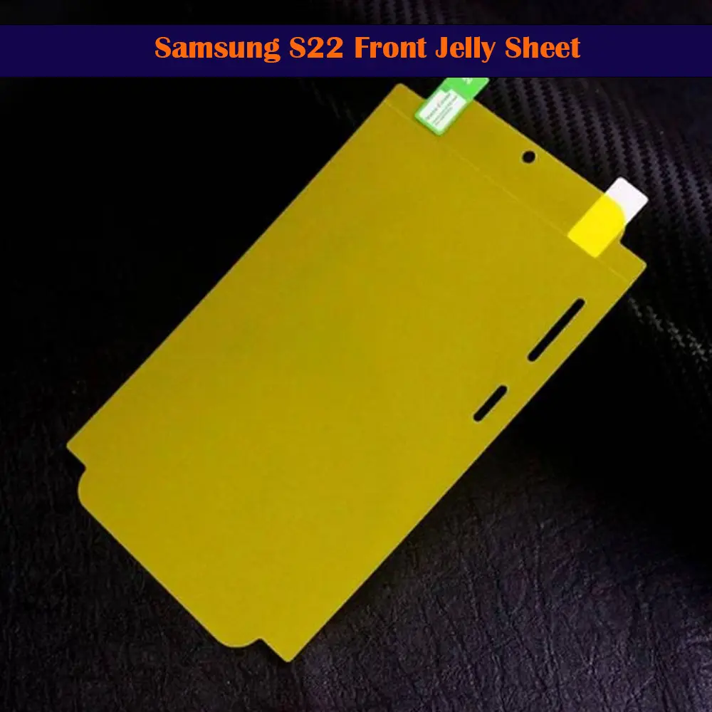 [PL9SS22-1] Samsung S22 Front Korean Jelly Sheet - Complete Protection & Style