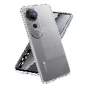 Vivo V50 5G Dust Plug Transparent Back Case