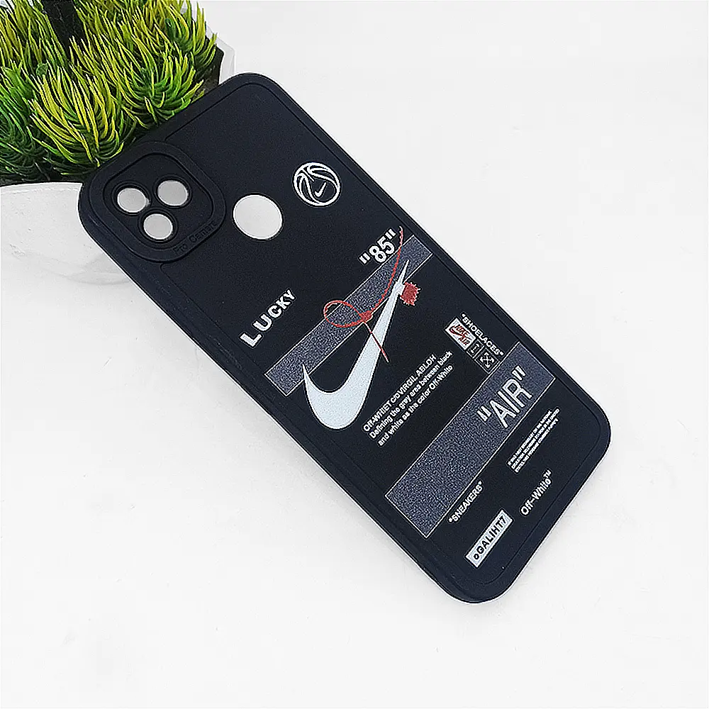 iTel Vision 1 Plus Soft Silicone 3D Printed Back Case (Black)