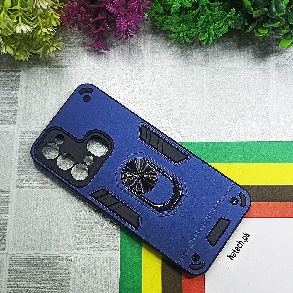 iTel Vision 3 Armour Back Case (Navy Blue)