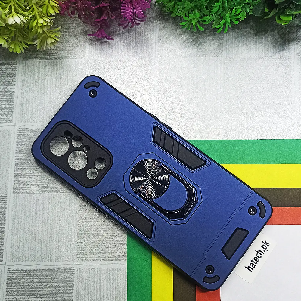 One Plus 9 Pro Armour Mobile Back Case (Navy Blue)