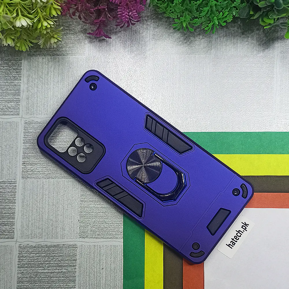 Xiaomi Redmi Note 11 Pro 4G|Note 12 Pro Armour Back Case (Blue)