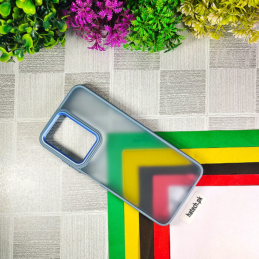 Infinix Hot 30i 3D Creative Matte Back Case (Sky Blue)