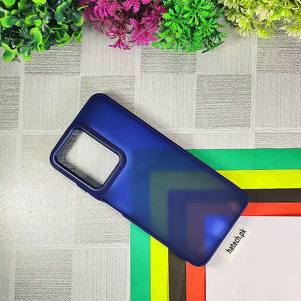 [PO6BIHOT30I-7-17] Infinix Hot 30i 3D Creative Matte Back Case (Navy Blue)