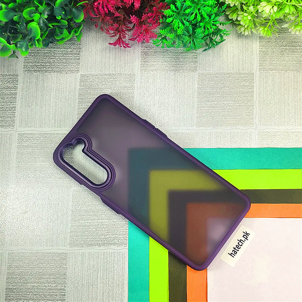 [PO6B1PLNRD-7-12] OnePlus Nord 3D Creative Matte Back Case (Purple)