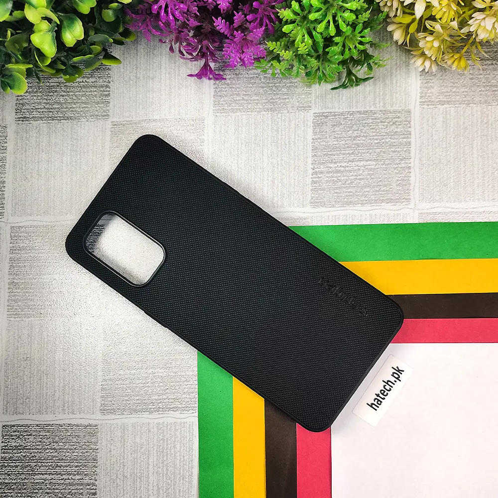 Oppo Reno 6 4G Spigen Hard Dotted Leather Back Case (Black)