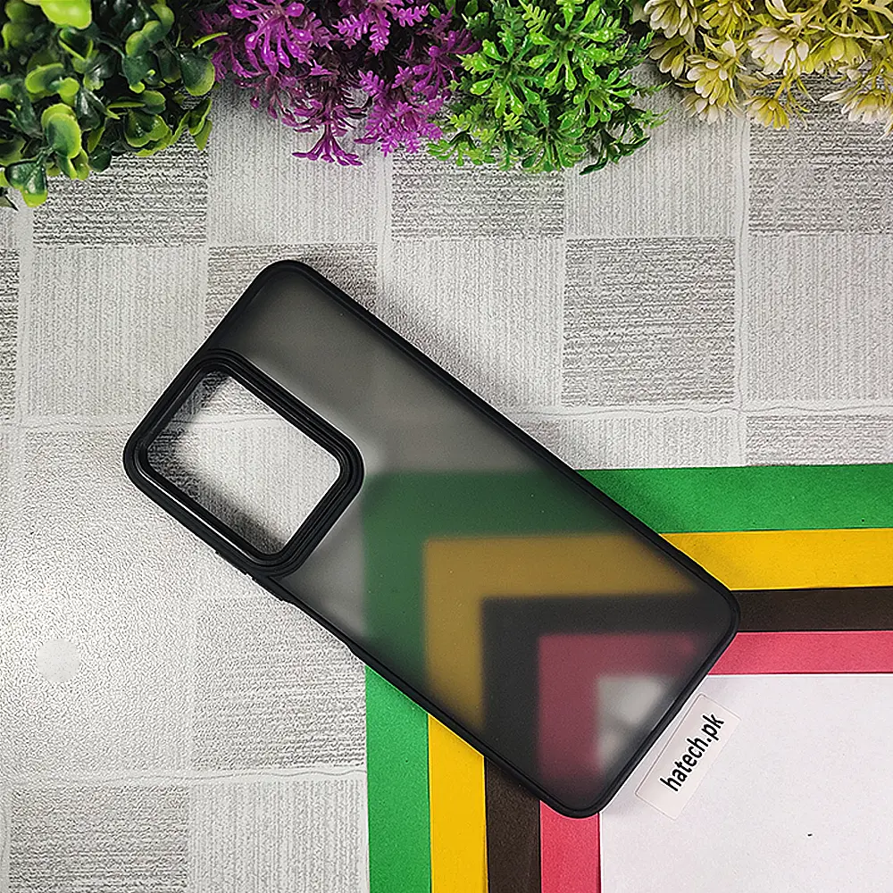 Xiaomi Redmi Note 12 4G 3D Creative Matte Back Case (Black)