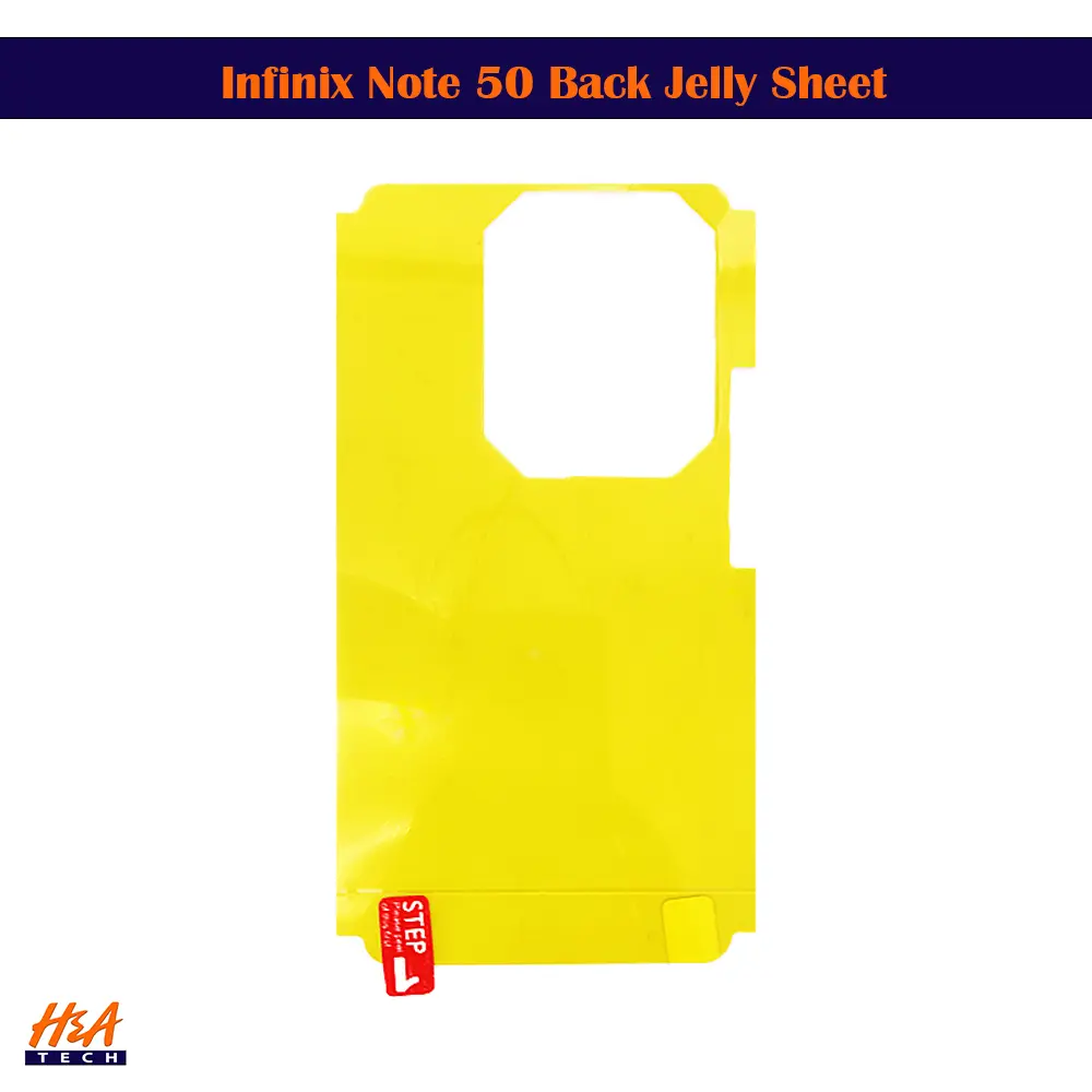 Infinix Note 50 Korean Back Jelly Sheet - Stylish Protection & Durable Design 