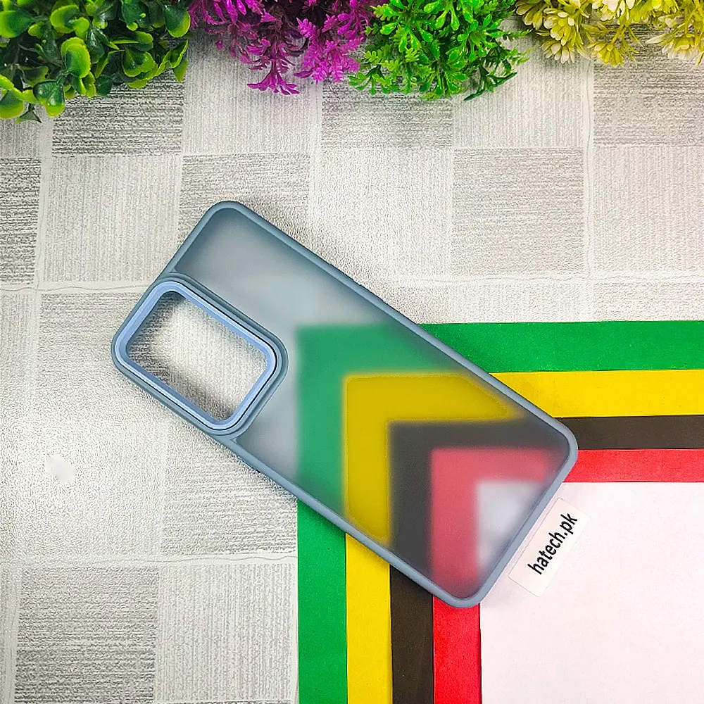 [PO6BSA24-7-16] Samsung Galaxy A24 3D Creative Matte Back Case (Sky Blue)