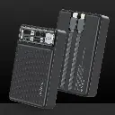 Audionic Spark-220 20000 MAH Power Bank With 22.5W Fast Charging (Black)