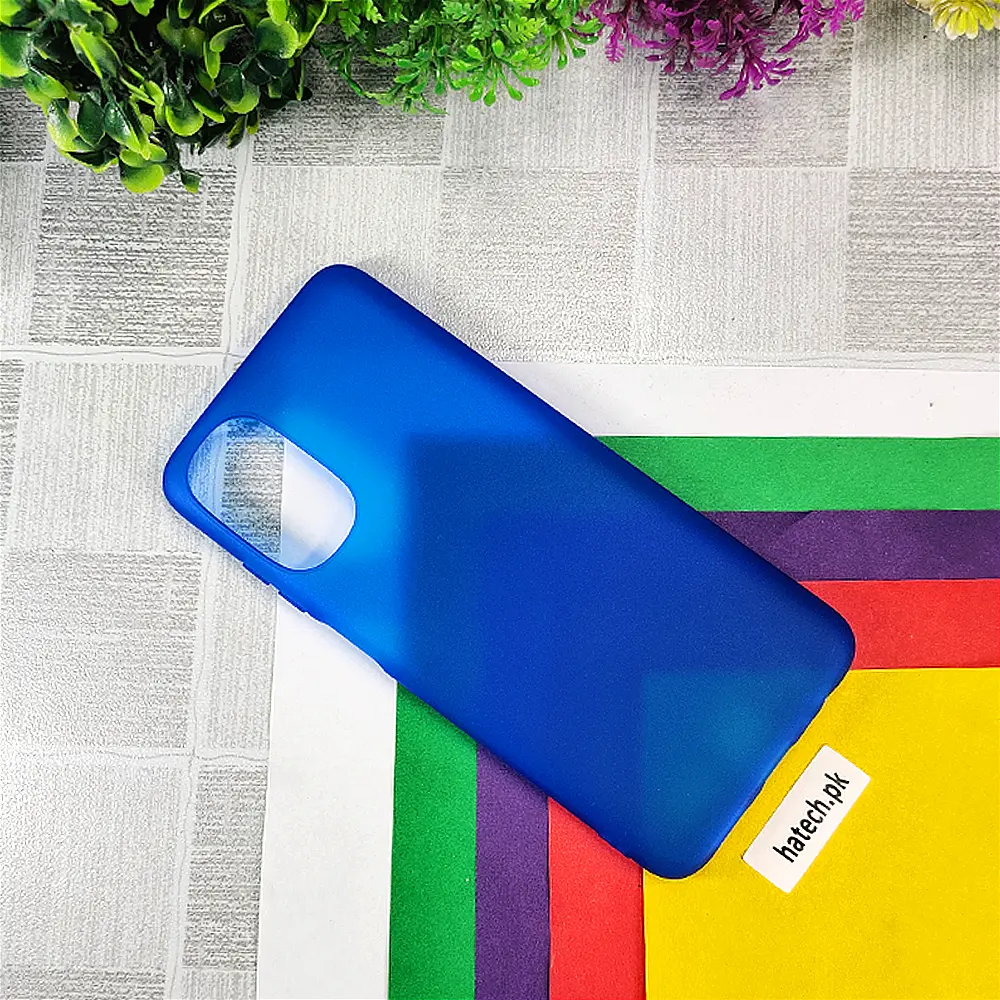 [PO15BMMG5G 2022-3] Motorola Moto G 5G 2022 Colour Tpu|Transparent Back Case (Blue)